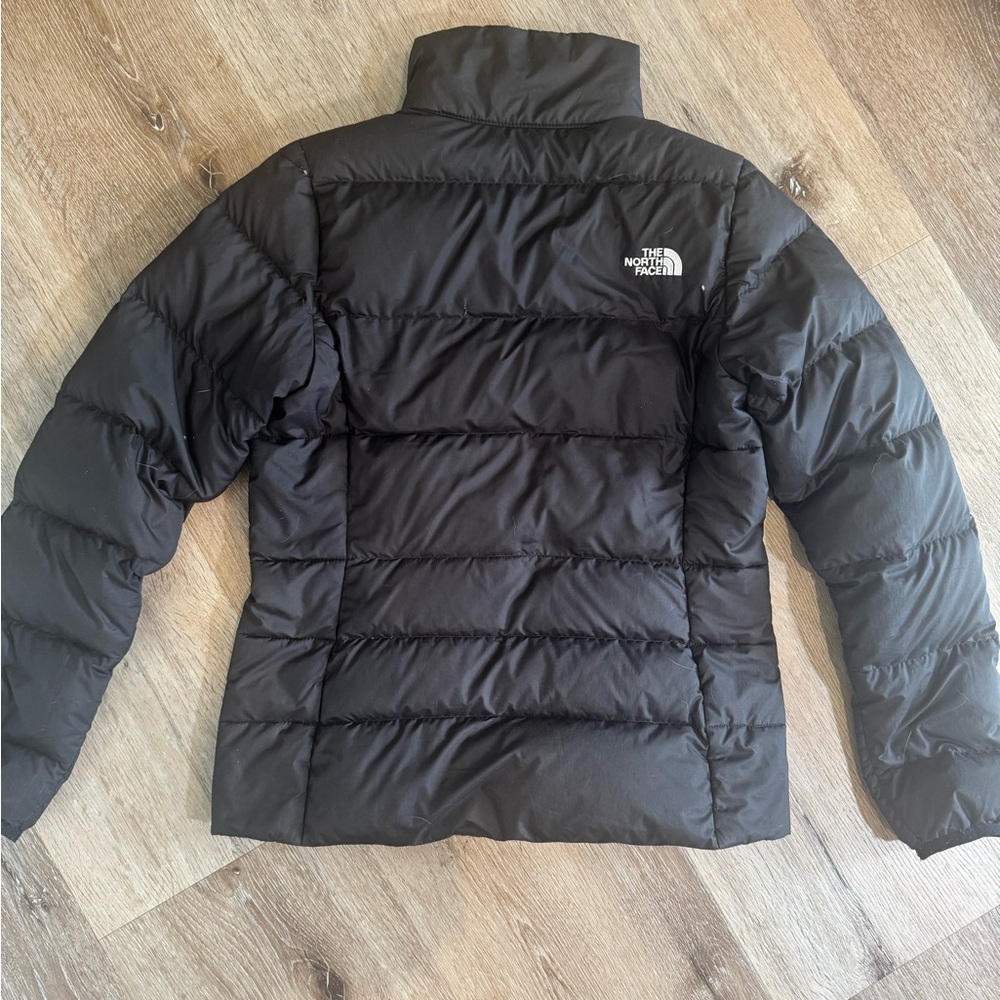 Women’s North Face Black Quilted Jacket 550 - Sz Small View 2